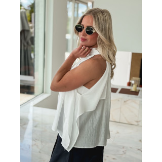 Blouse Nyora - Blanc