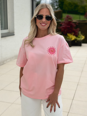 T-shirt Paradise - Rose