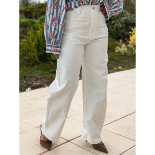 Jeans Maëlisa - Blanc