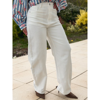 Jeans Maëlisa - Blanc