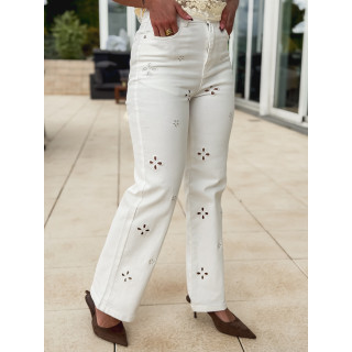 Jeans Ellie - Blanc