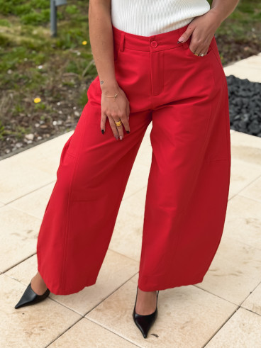 Pantalon Aélisa - Rouge