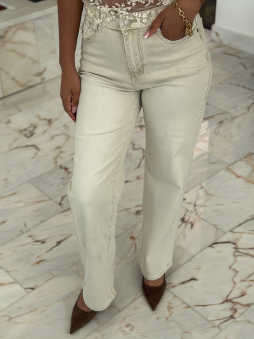 Jeans Naleïa - Beige