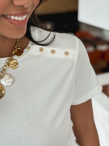 T-shirt Maïana - Blanc