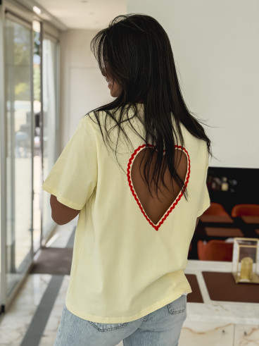 T-shirt Nayssa - Jaune