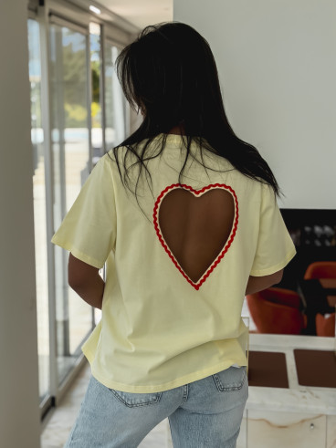 T-shirt Nayssa - Jaune