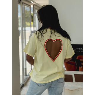 T-shirt Nayssa - Jaune