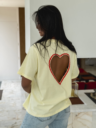 T-shirt Nayssa - Jaune