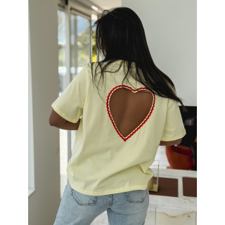 T-shirt Nayssa - Jaune