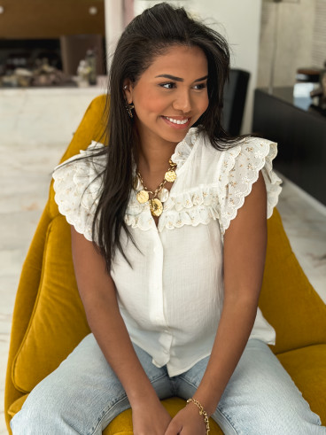 Blouse Lilya - Ecru