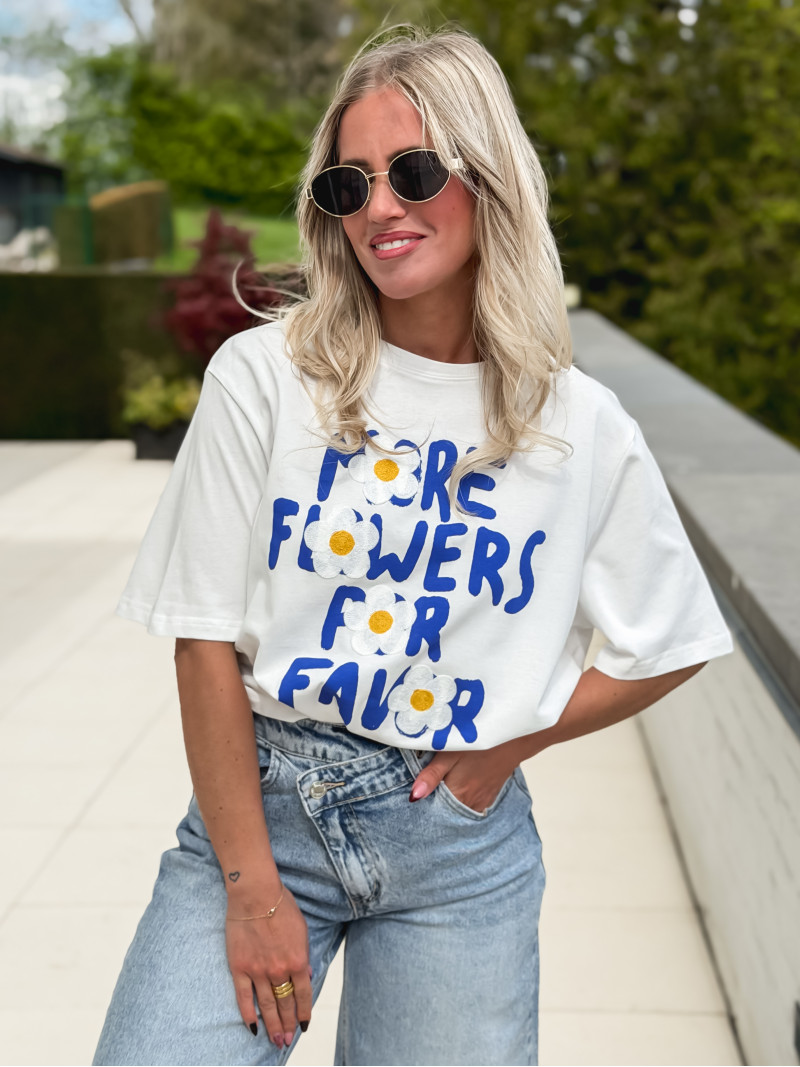 T-shirt Manaelle - Blanc