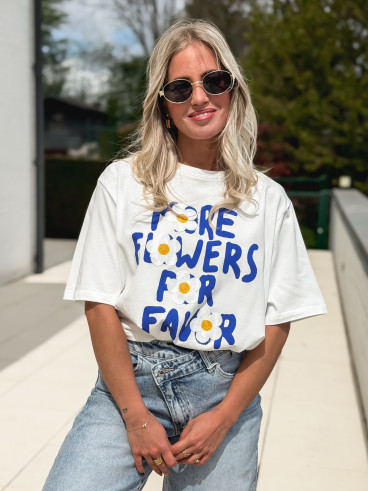 T-shirt Manaelle - Blanc