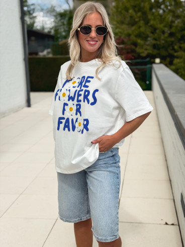 T-shirt Manaelle - Blanc