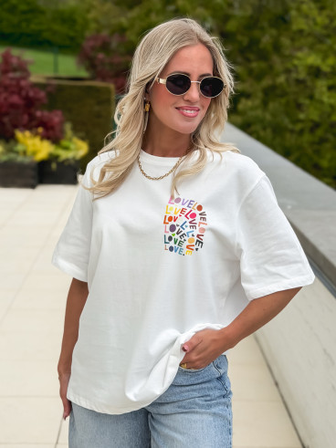 T-shirt Lovina - Blanc