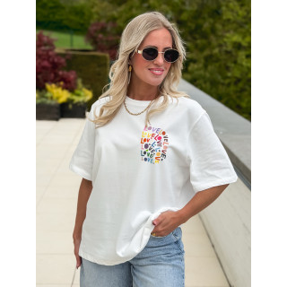 T-shirt Lovina - Blanc