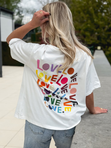 T-shirt Lovina - Blanc