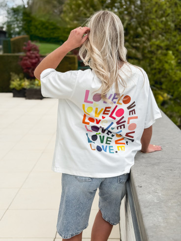 T-shirt Lovina - Blanc