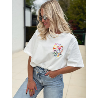 T-shirt Lovina - Blanc