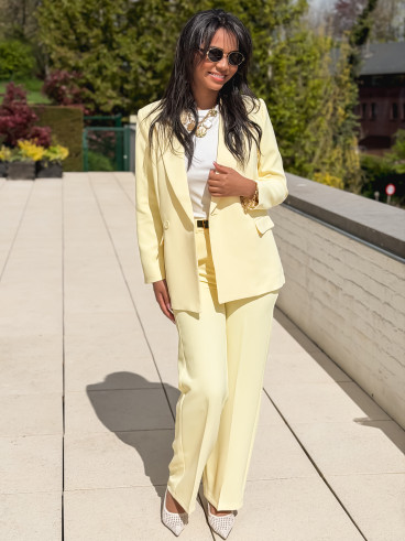 Pantalon Nathalie - Jaune clair