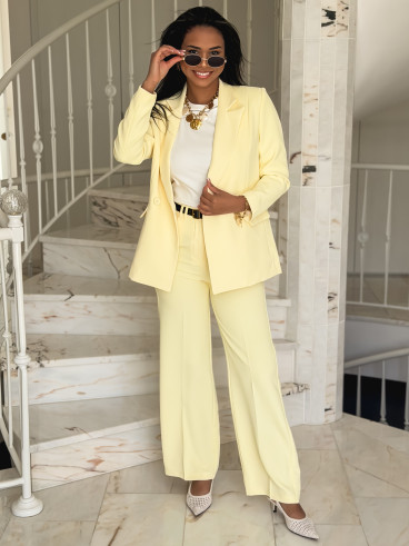 Pantalon Nathalie - Jaune clair