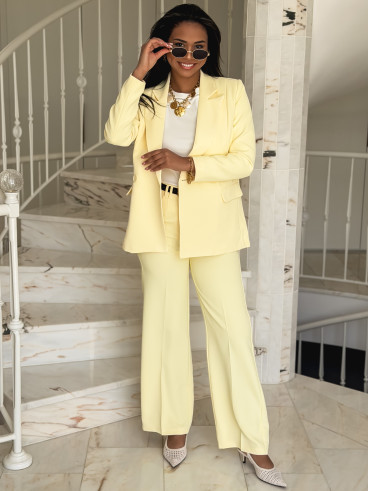 Pantalon Nathalie - Jaune clair