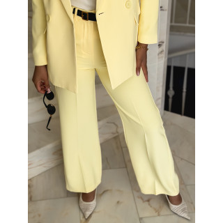 Pantalon Nathalie - Jaune clair