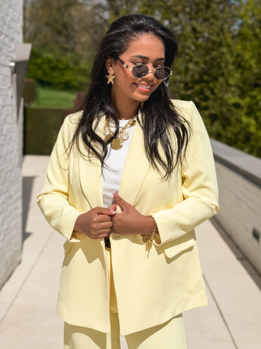 Blazer Alma - Jaune clair