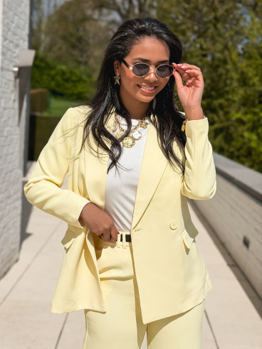 Blazer Alma - Jaune clair