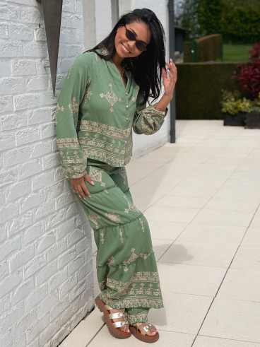 Pantalon Thelma - Vert