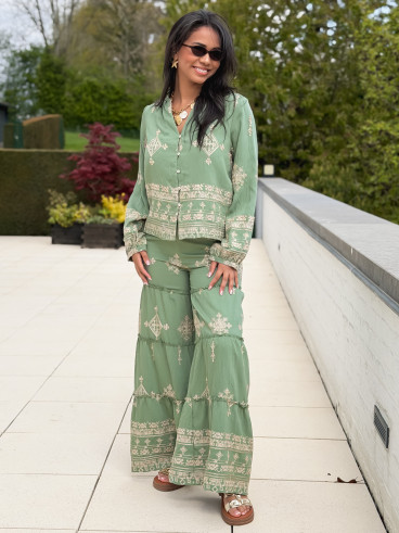 Pantalon Thelma - Vert