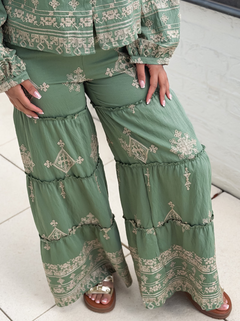 Pantalon Thelma - Vert