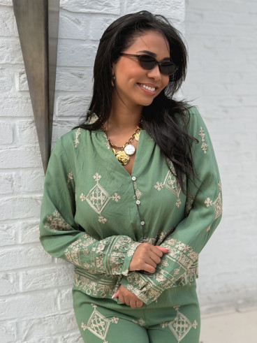 Chemisier Thelma - Vert