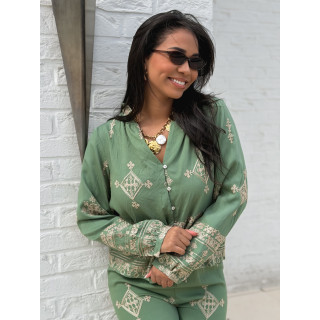 Chemisier Thelma - Vert