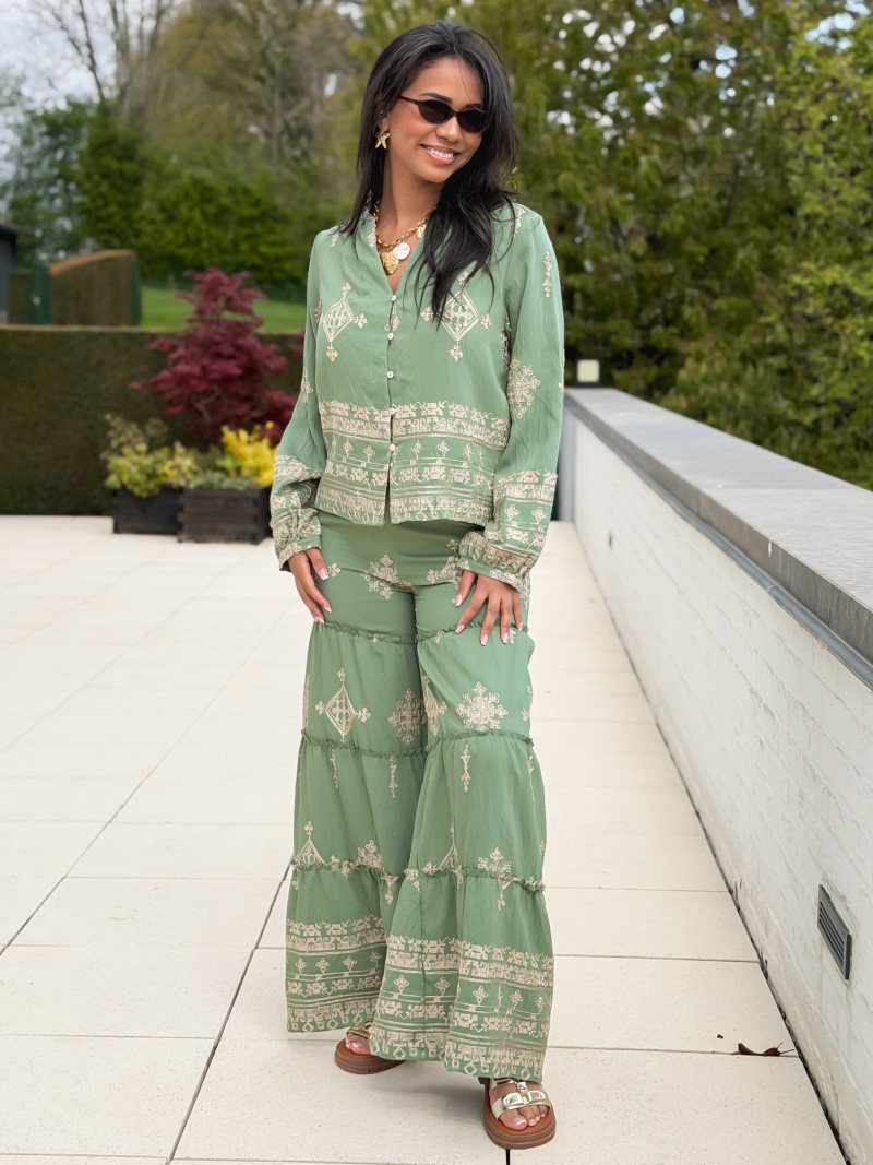 Chemisier Thelma - Vert