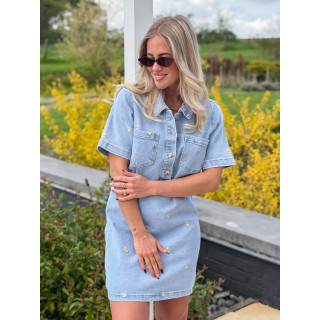 Robe en jeans Telma - Bleu clair