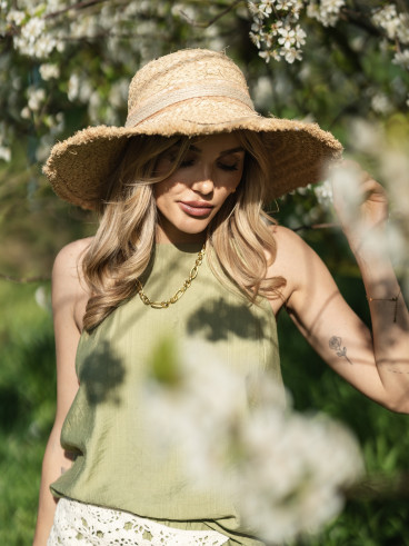 Blouse Amalya - Vert