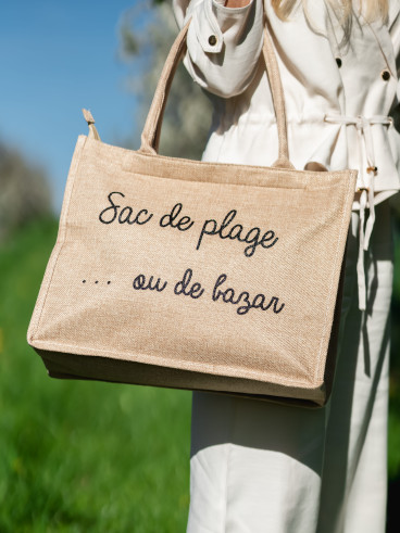 Sac de plage Zazou - Beige