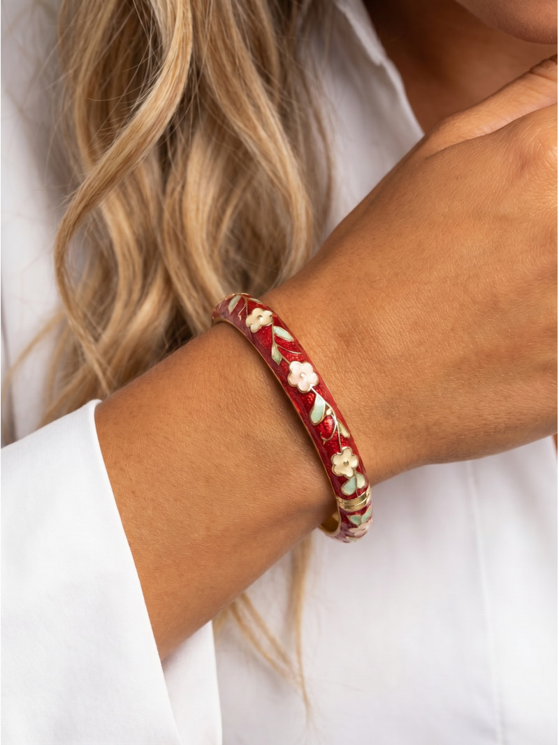 Bracelet Aroline - Rouge