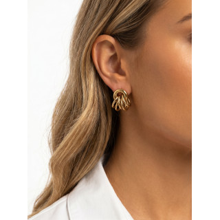 Boucles d'oreilles Ismérie - Doré