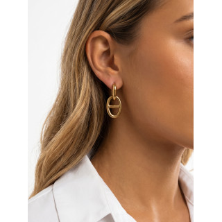 Boucles d'oreilles Théoline - Doré