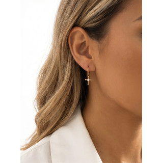 Boucles d'oreilles Ysilde - Doré