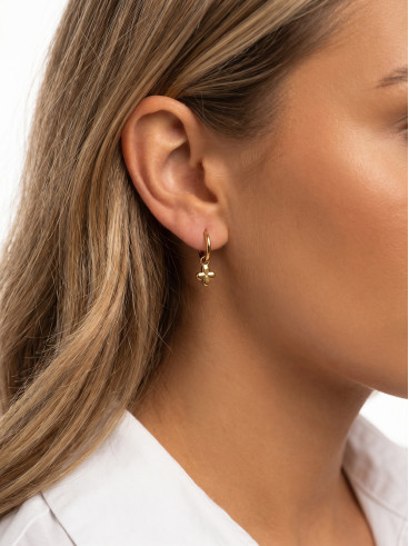 Boucles d'oreilles Elvirelle - Doré