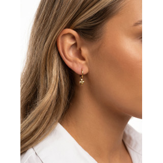 Boucles d'oreilles Elvirelle - Doré