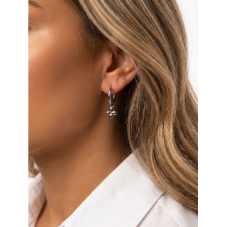 Boucles d'oreilles Elvirelle - Argenté