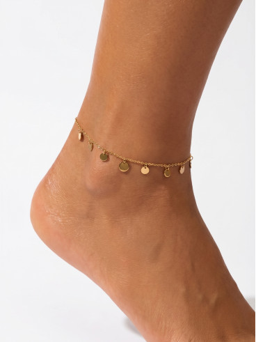 Chaine de cheville Mélysande - Doré