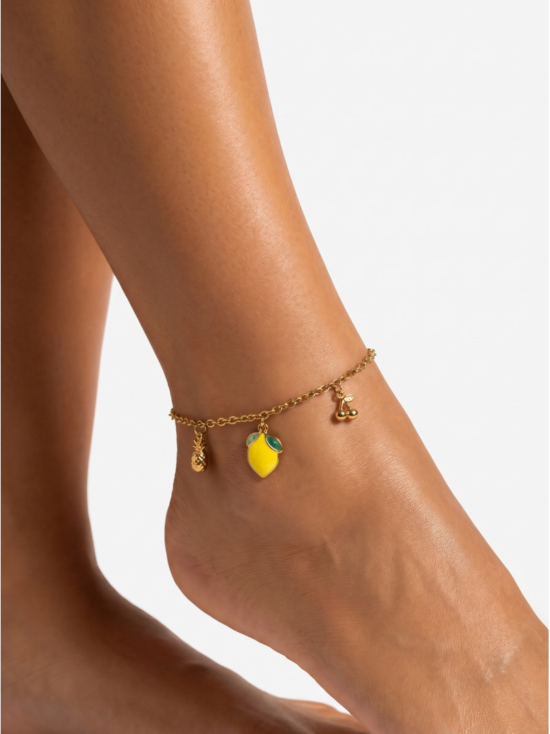 Chaine de cheville Lemoni - Doré