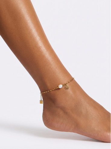 Chaine de cheville Tiriane - Doré