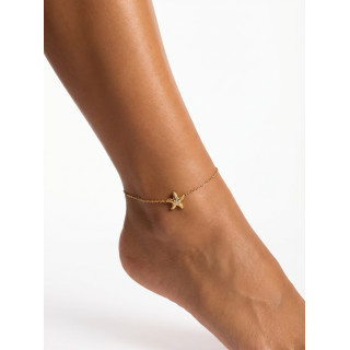 Chaine de cheville Amarielle - Doré