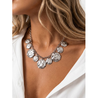 Collier Brunnera - Argenté