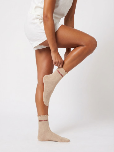 Chaussettes Mariola - Beige